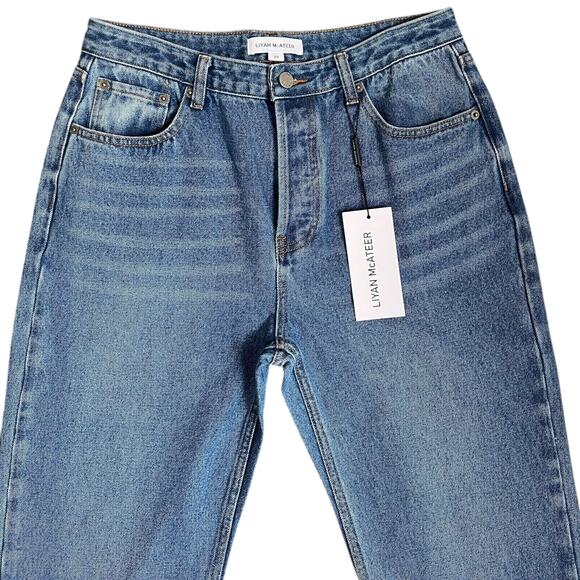 NWT Classic Modern High Waisted Liyan McCateer Simone Jeans Size 29 - Picture 2 of 5